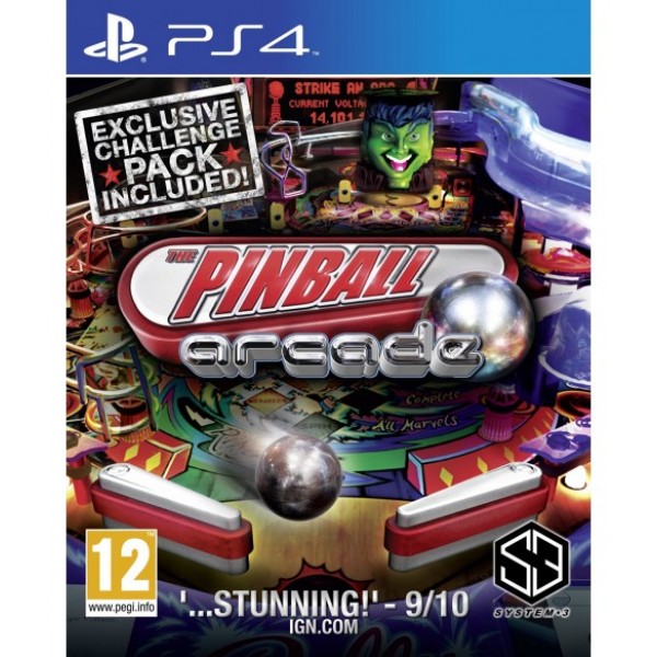 Игра The Pinball Arcade за PS4 (безплатна доставка)